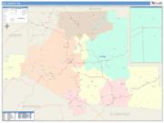 Elk <br /> Wall Map <br /> Color Cast Style 2025 Map