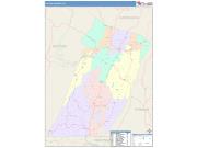 Fulton <br /> Wall Map <br /> Color Cast Style 2025 Map