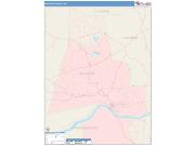 Montour <br /> Wall Map <br /> Color Cast Style 2025 Map