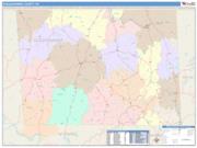 Susquehanna <br /> Wall Map <br /> Color Cast Style 2025 Map
