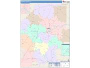 Venango <br /> Wall Map <br /> Color Cast Style 2025 Map