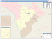 Allendale <br /> Wall Map <br /> Color Cast Style 2025 Map