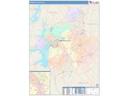 Anderson <br /> Wall Map <br /> Color Cast Style 2025 Map