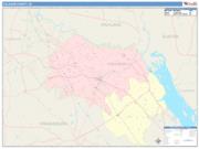 Calhoun <br /> Wall Map <br /> Color Cast Style 2025 Map