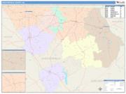 Chesterfield <br /> Wall Map <br /> Color Cast Style 2025 Map