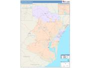Georgetown <br /> Wall Map <br /> Color Cast Style 2025 Map