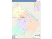 Greenwood <br /> Wall Map <br /> Color Cast Style 2025 Map