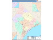 Horry <br /> Wall Map <br /> Color Cast Style 2025 Map