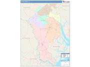 Jasper <br /> Wall Map <br /> Color Cast Style 2025 Map
