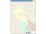 Lee <br /> Wall Map <br /> Color Cast Style 2025 Map