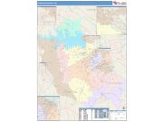 Lexington <br /> Wall Map <br /> Color Cast Style 2025 Map