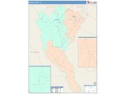 Marion <br /> Wall Map <br /> Color Cast Style 2025 Map