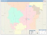 Beadle <br /> Wall Map <br /> Color Cast Style 2025 Map