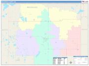 Brookings <br /> Wall Map <br /> Color Cast Style 2025 Map