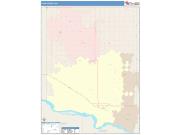 Clay <br /> Wall Map <br /> Color Cast Style 2025 Map