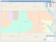 Corson <br /> Wall Map <br /> Color Cast Style 2025 Map