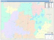 Day <br /> Wall Map <br /> Color Cast Style 2025 Map