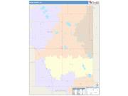 Deuel <br /> Wall Map <br /> Color Cast Style 2025 Map
