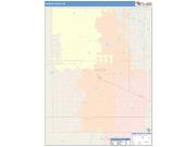 Hanson <br /> Wall Map <br /> Color Cast Style 2025 Map