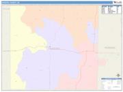 Harding <br /> Wall Map <br /> Color Cast Style 2025 Map