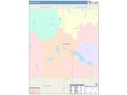Lake <br /> Wall Map <br /> Color Cast Style 2025 Map