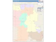 Lincoln <br /> Wall Map <br /> Color Cast Style 2025 Map