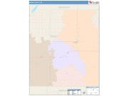 Moody <br /> Wall Map <br /> Color Cast Style 2025 Map