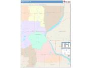 Roberts <br /> Wall Map <br /> Color Cast Style 2025 Map