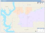 Sully <br /> Wall Map <br /> Color Cast Style 2025 Map