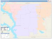 Walworth <br /> Wall Map <br /> Color Cast Style 2025 Map