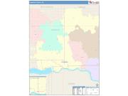 Yankton <br /> Wall Map <br /> Color Cast Style 2025 Map