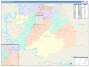 Blount <br /> Wall Map <br /> Color Cast Style 2025 Map