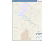 Cheatham <br /> Wall Map <br /> Color Cast Style 2025 Map