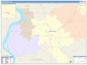 Dyer <br /> Wall Map <br /> Color Cast Style 2025 Map