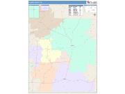 Fayette <br /> Wall Map <br /> Color Cast Style 2025 Map