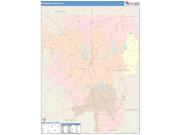 Henderson <br /> Wall Map <br /> Color Cast Style 2025 Map
