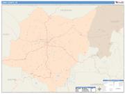 Lewis <br /> Wall Map <br /> Color Cast Style 2025 Map