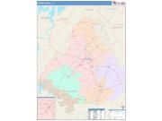 McMinn <br /> Wall Map <br /> Color Cast Style 2025 Map