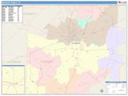 Madison <br /> Wall Map <br /> Color Cast Style 2025 Map