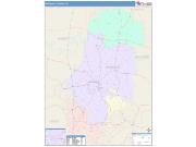 Marshall <br /> Wall Map <br /> Color Cast Style 2025 Map
