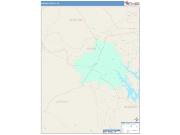 Moore <br /> Wall Map <br /> Color Cast Style 2025 Map