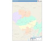 Morgan <br /> Wall Map <br /> Color Cast Style 2025 Map