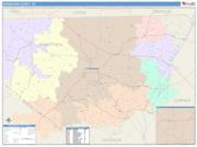 Robertson <br /> Wall Map <br /> Color Cast Style 2025 Map