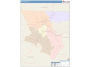 Scott <br /> Wall Map <br /> Color Cast Style 2025 Map