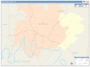 Trousdale <br /> Wall Map <br /> Color Cast Style 2025 Map