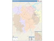 Washington <br /> Wall Map <br /> Color Cast Style 2025 Map