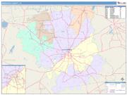 Anderson <br /> Wall Map <br /> Color Cast Style 2025 Map