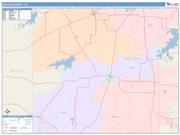 Archer <br /> Wall Map <br /> Color Cast Style 2025 Map