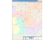 Atascosa <br /> Wall Map <br /> Color Cast Style 2025 Map
