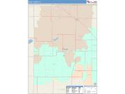 Bailey <br /> Wall Map <br /> Color Cast Style 2025 Map